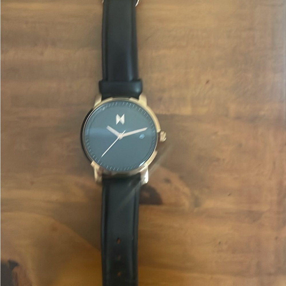 MVMT Gold and Black Men's Watch
